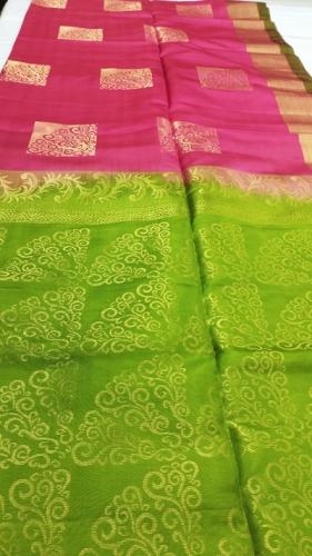 SOFT SILK SAREE WITH BLOUSE